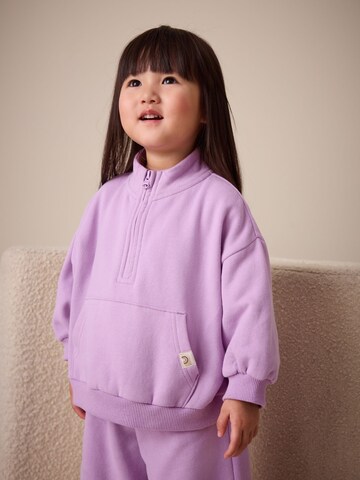 Bluză de molton de la Next pe mov: față