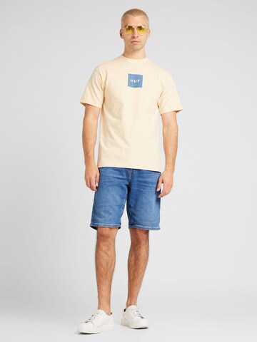 HUF - Camiseta en beige