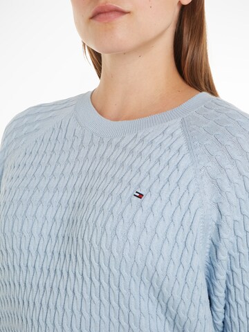 TOMMY HILFIGER Pullover in Blau
