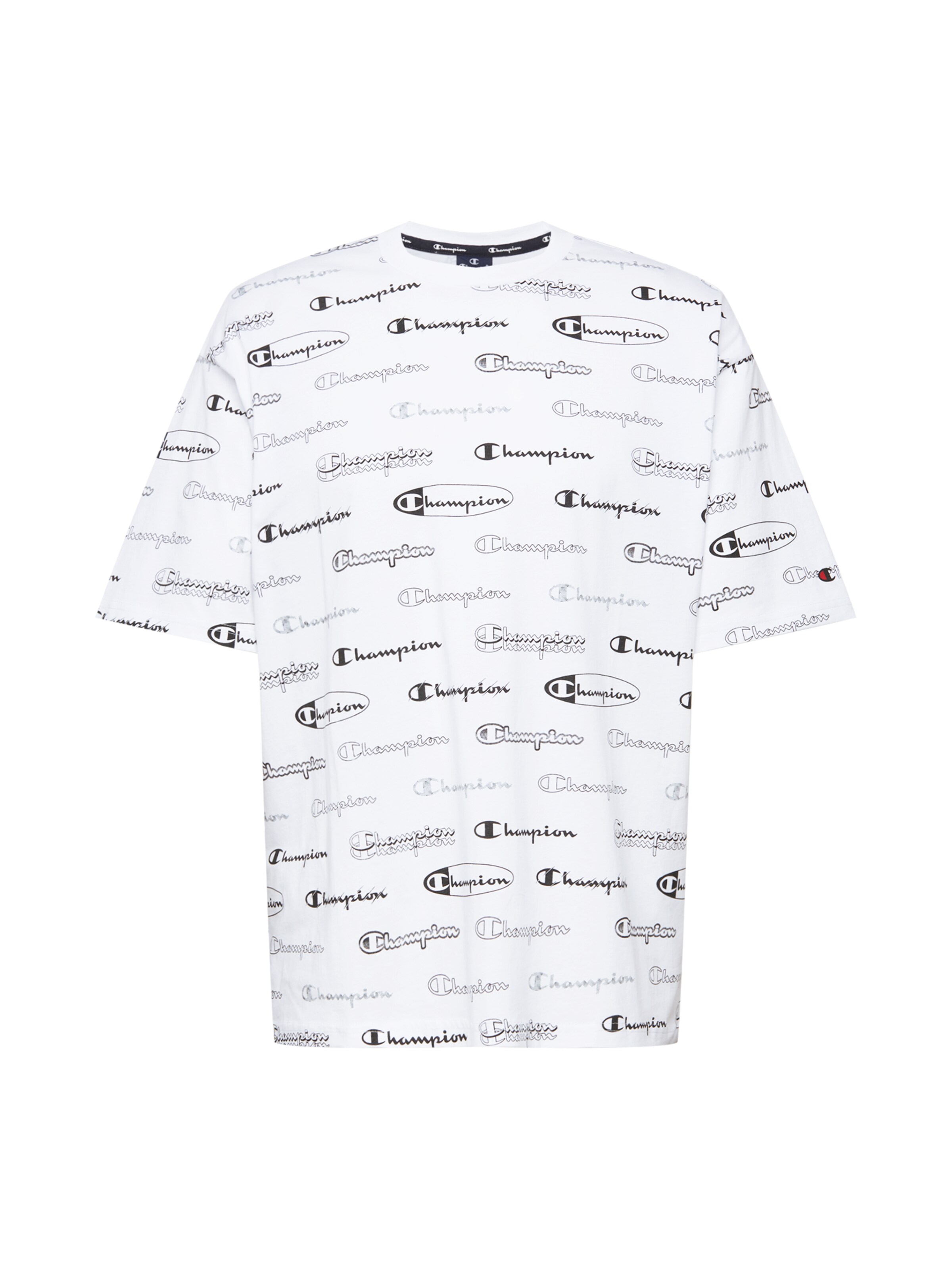 Champion Authentic Athletic Apparel Shirt in Wit: voorkant