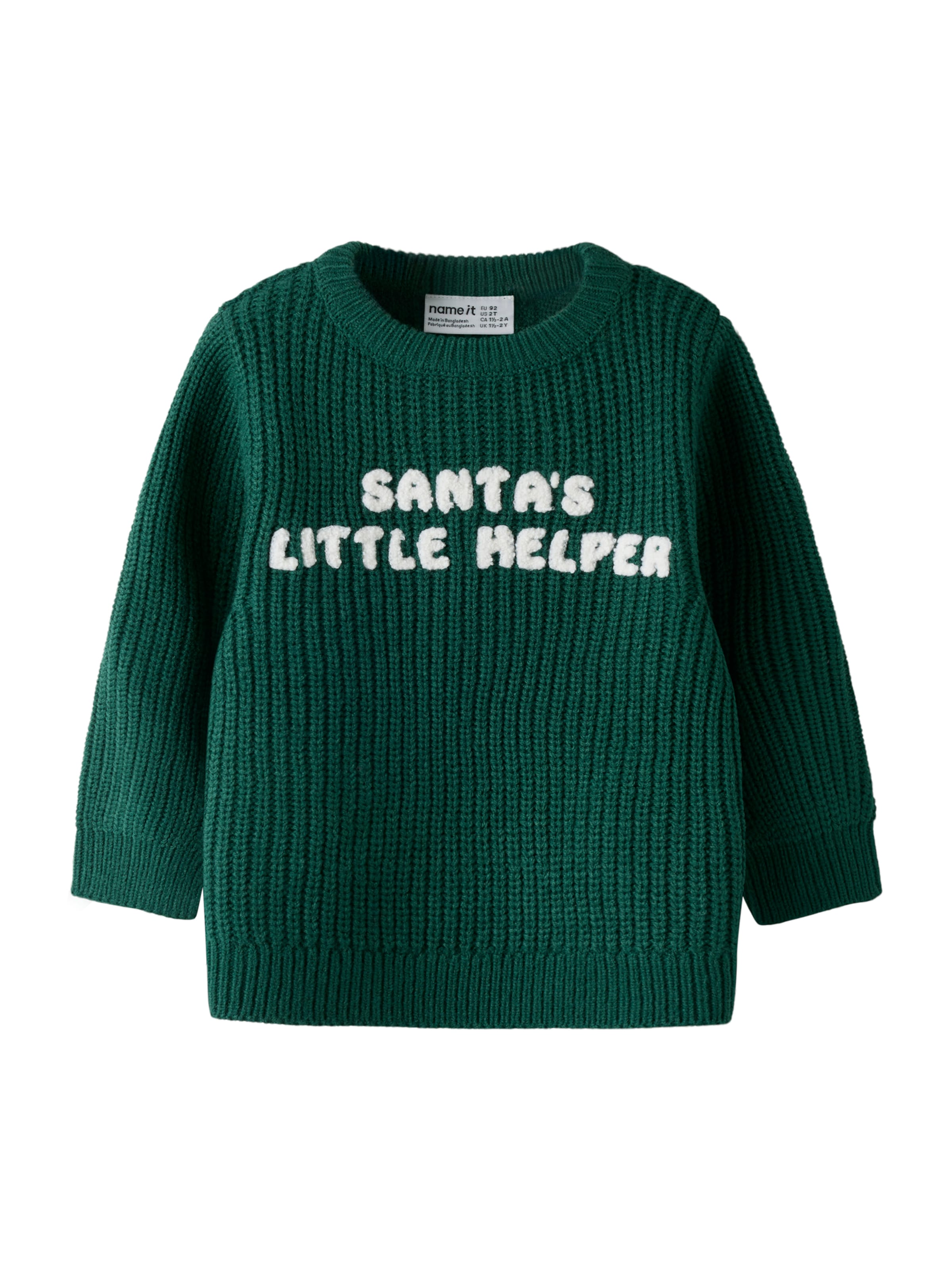 NAME IT Sweater 'NMMRISSI' in Green: front