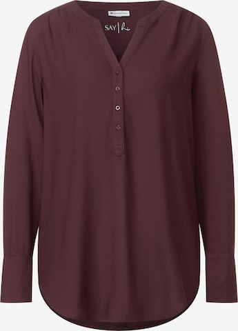 STREET ONE Blouse in Purple: front