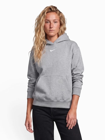 Felpa 'Studio Fleece' di Nike Sportswear in grigio: frontale