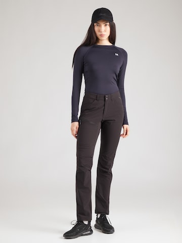 Didriksons Štandardný strih Outdoorové nohavice 'JUNA' - Čierna