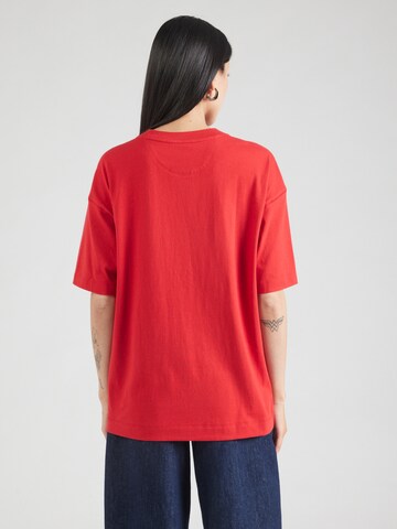 GAP Футболка оверсайз в Красный