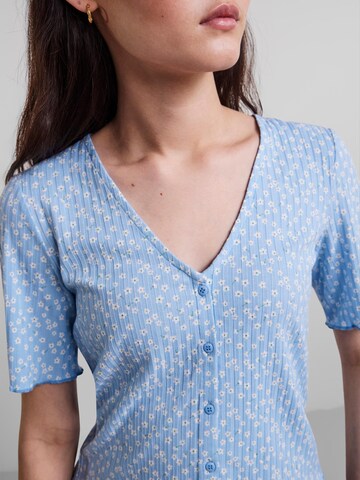 PIECES Shirt 'Volipe' in Blauw