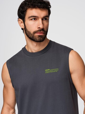 Ombre Shirt in Grijs