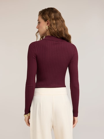 Pull-over MOTIVI en rouge