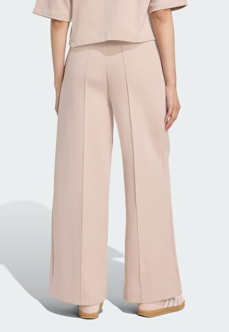 Wide leg Pantaloni di ADIDAS ORIGINALS in rosa