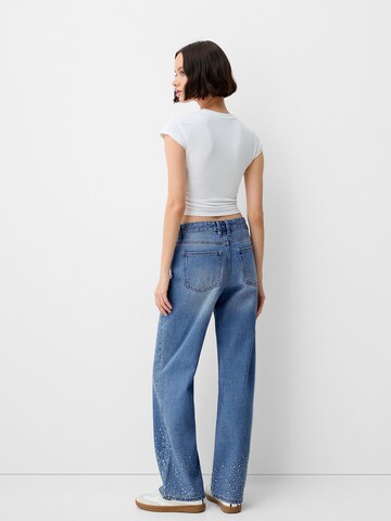 Regular Jean Bershka en bleu