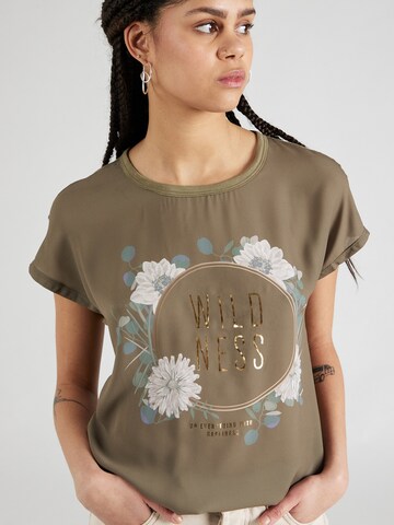 T-shirt 'FLORA' ONLY en vert