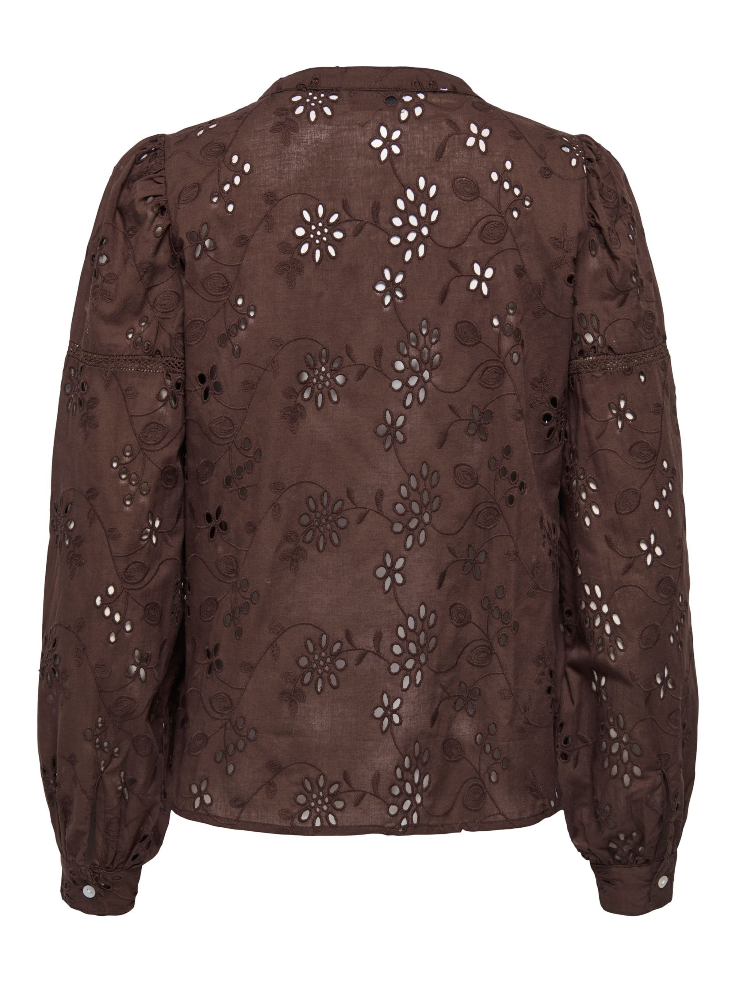 JDY Blouse 'JDYMILLE' in Brown
