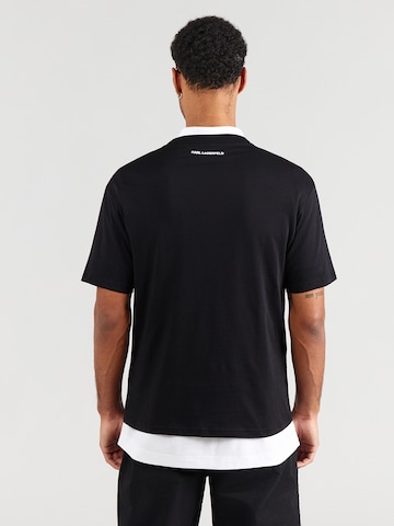 Karl Lagerfeld Majica | črna barva