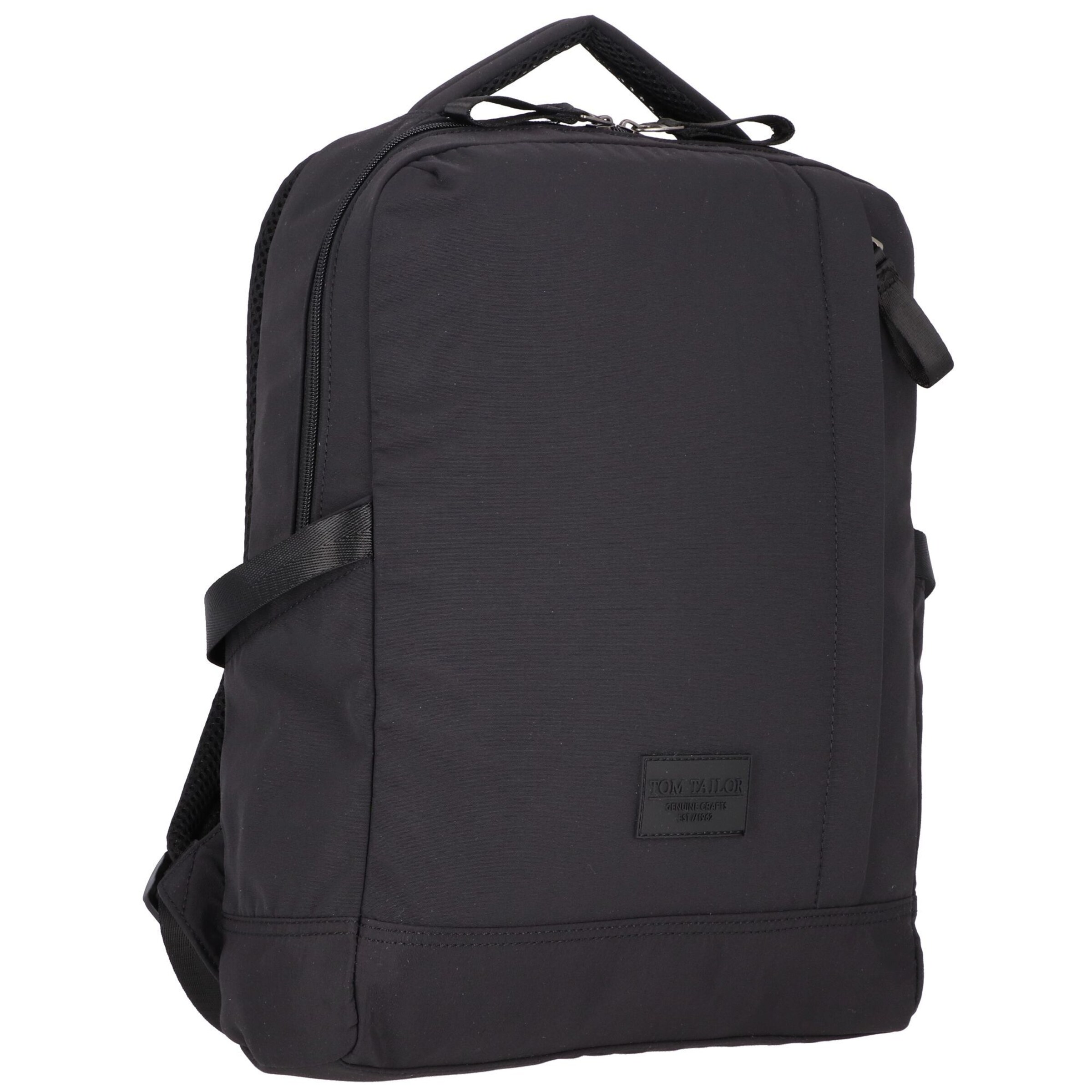 TOM TAILOR Rucksack 'Boston' in Schwarz