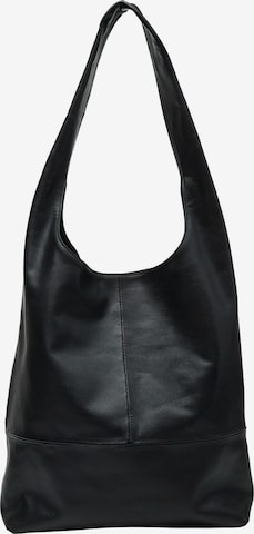 Sac bandoulière COMMA en noir : devant
