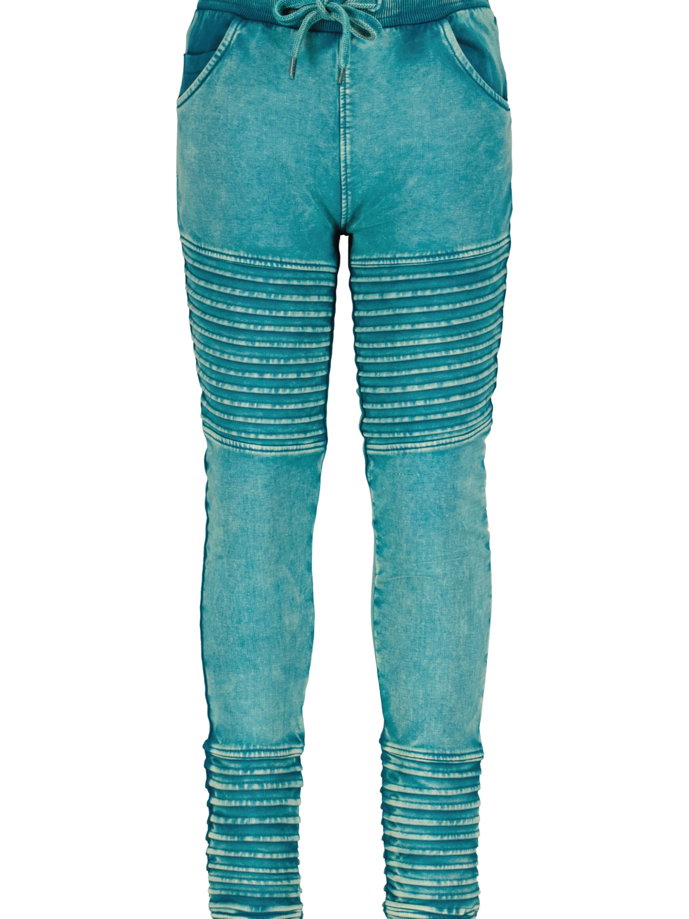 4PRESIDENT Slim fit Pants 'Mees' in Blue: front