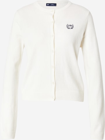 Cardigan GAP en blanc : devant