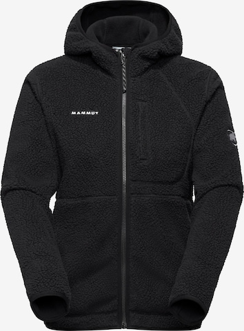 MAMMUT Fleecejacke 'Falera Pro' in Schwarz: Vorderseite