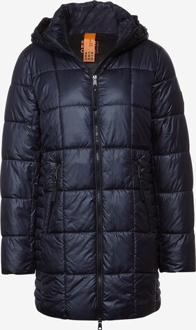 STREET ONE Winter Jacket in Blue: front