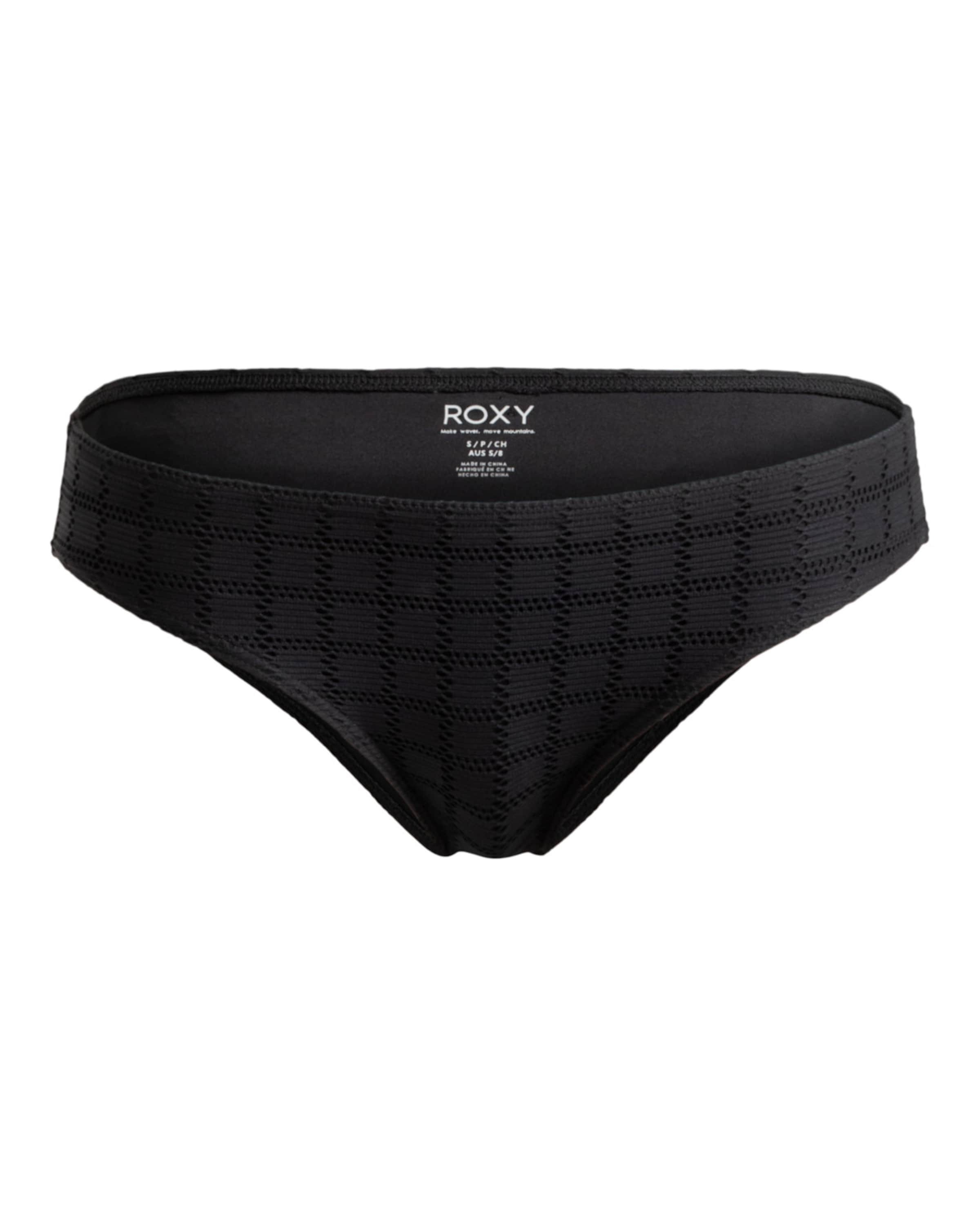 ROXY Bikinihose 'Camilo' in Schwarz: Vorderseite