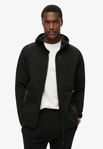 Superdry Sweatvest in Zwart