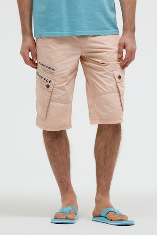 CAMP DAVID Regular Hose in Beige: Vorderseite