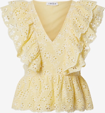 EDITED Blouse 'Elizabeth' in Yellow: front