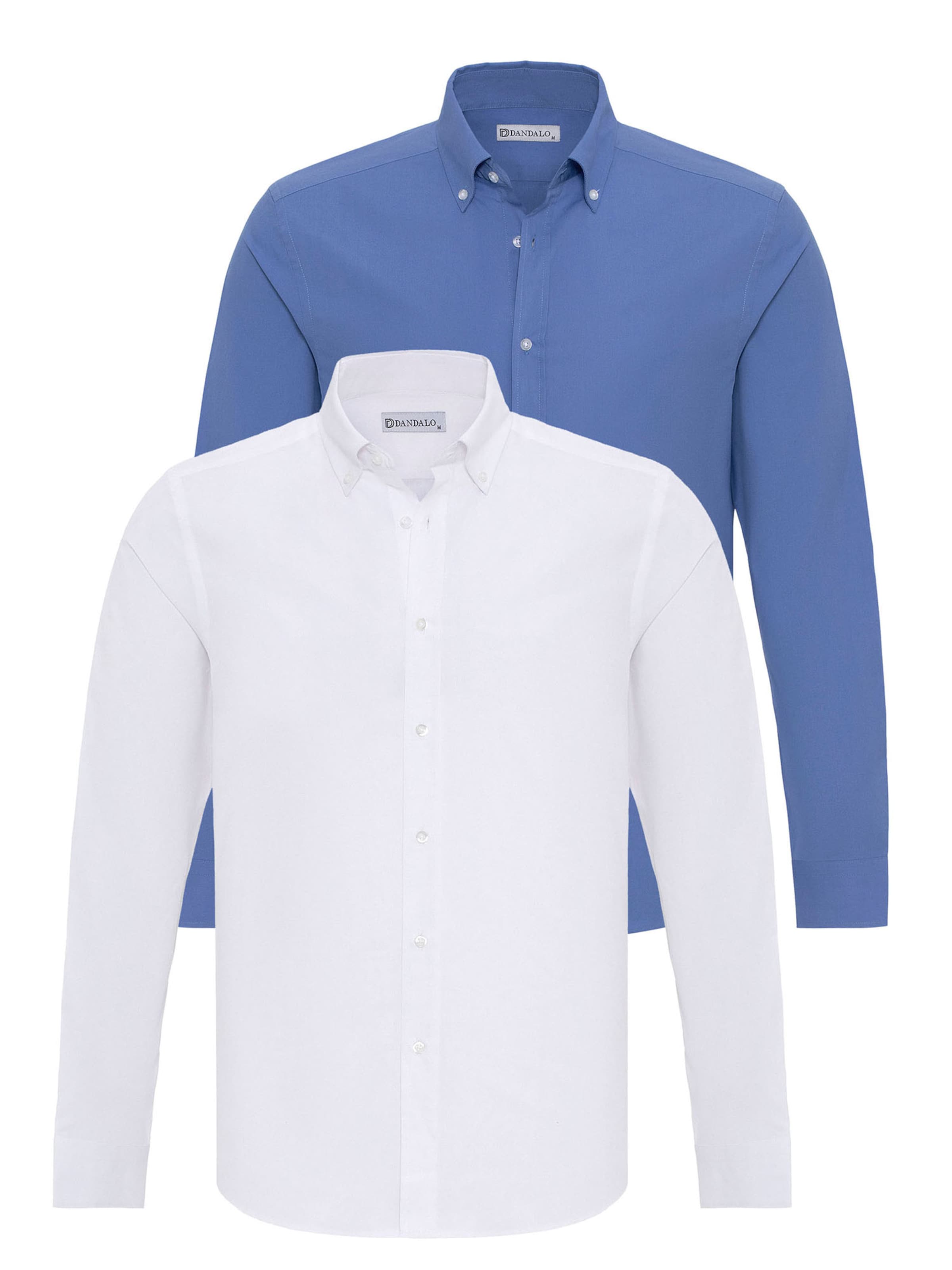 Dandalo Рубашка в Синий: спереди