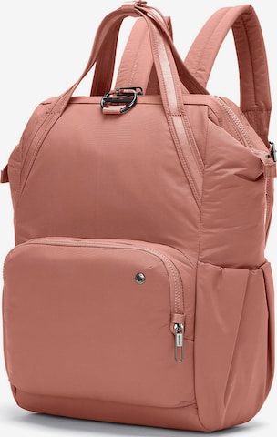 Pacsafe Rucksack in Pink