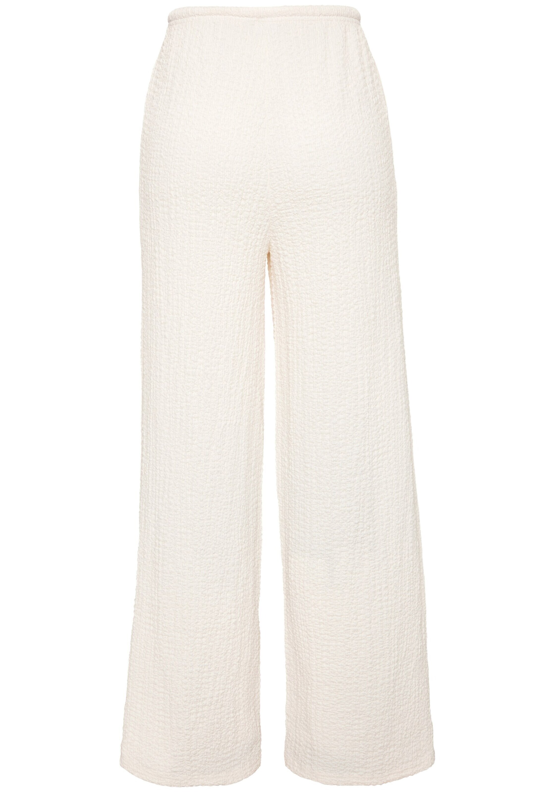 LASCANA Wide Leg Hose in Beige
