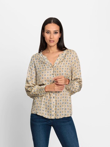 heine Blus i beige: framsida
