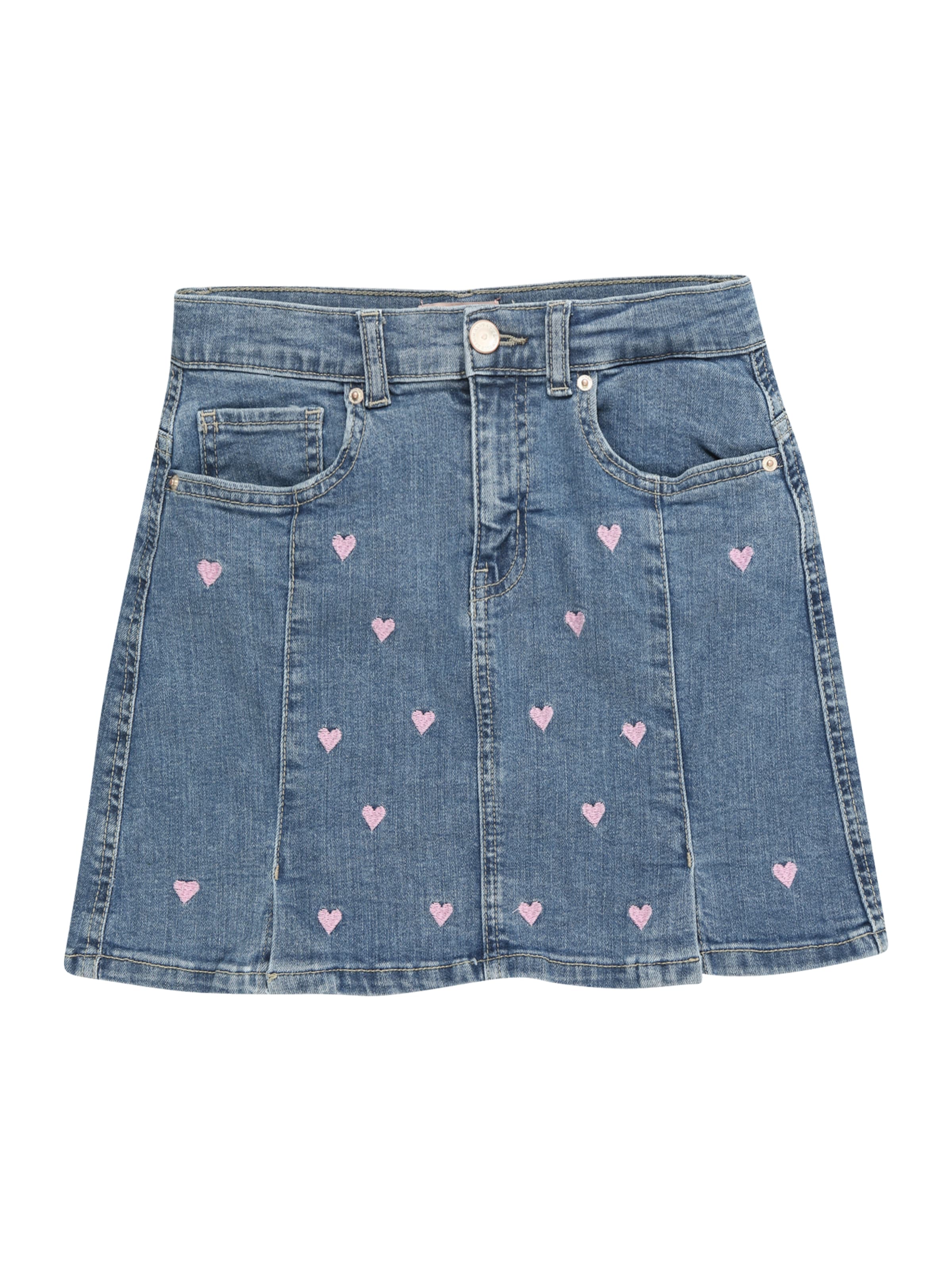 Fustă 'HOXTON' de la ONLY GIRLS pe albastru: față