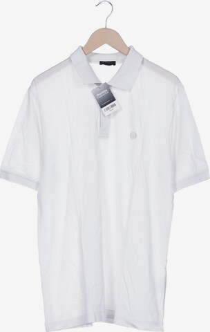 Sergio Tacchini Poloshirt M-L in Weiß: predná strana