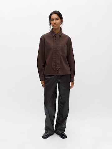 OBJECT - Blusa 'OBJRosie' en marrón