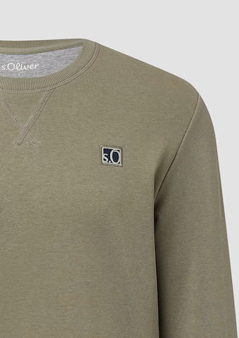 s.Oliver Sweatshirt in Groen