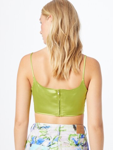 Haut Nasty Gal en vert