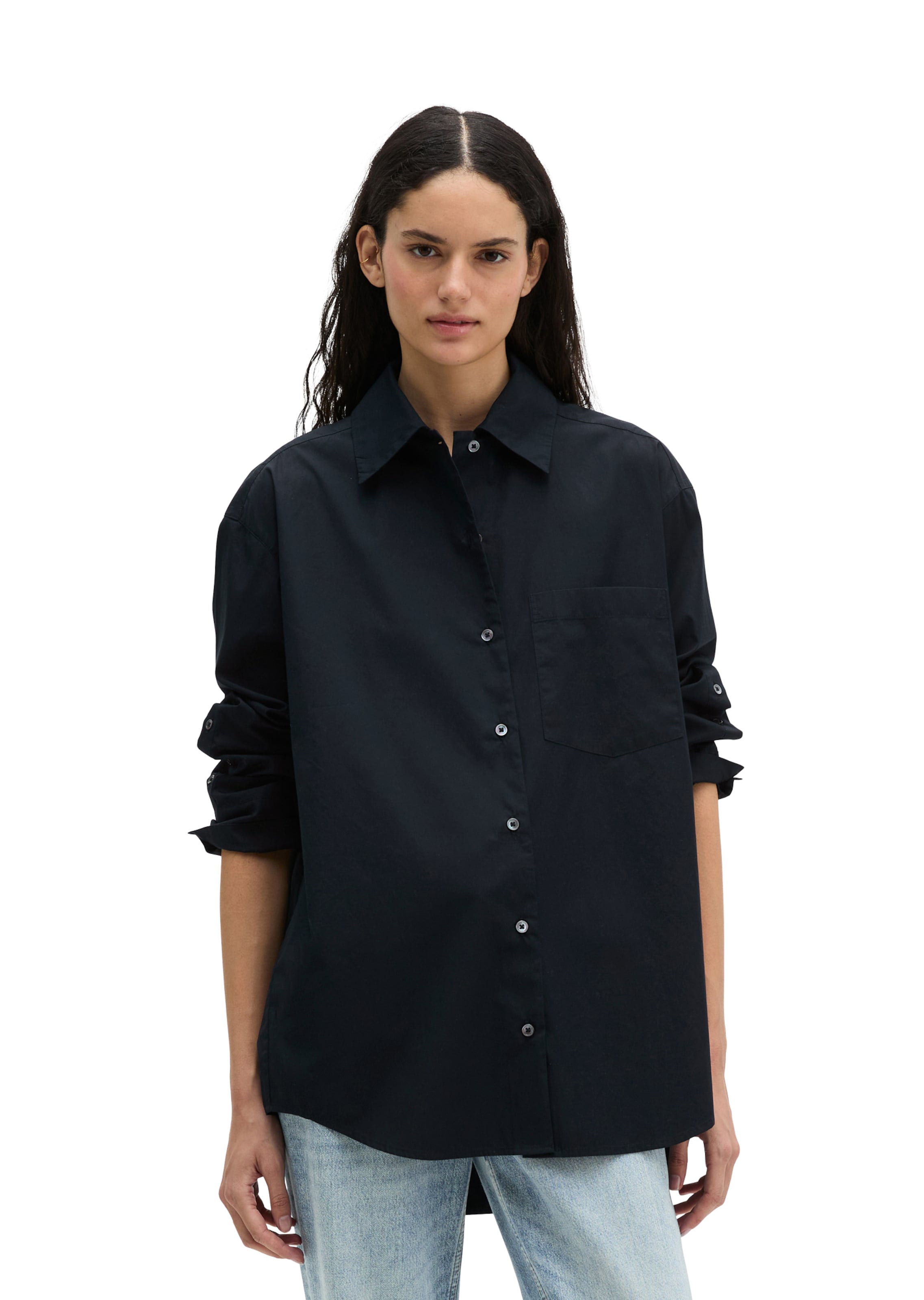 Marc O'Polo Blouse in Blue: front