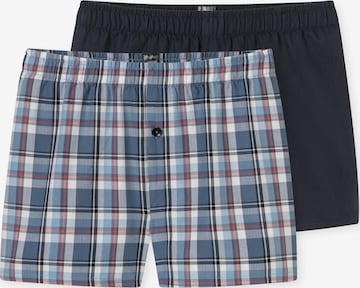 SCHIESSER Boxershorts in Blau: Vorderseite