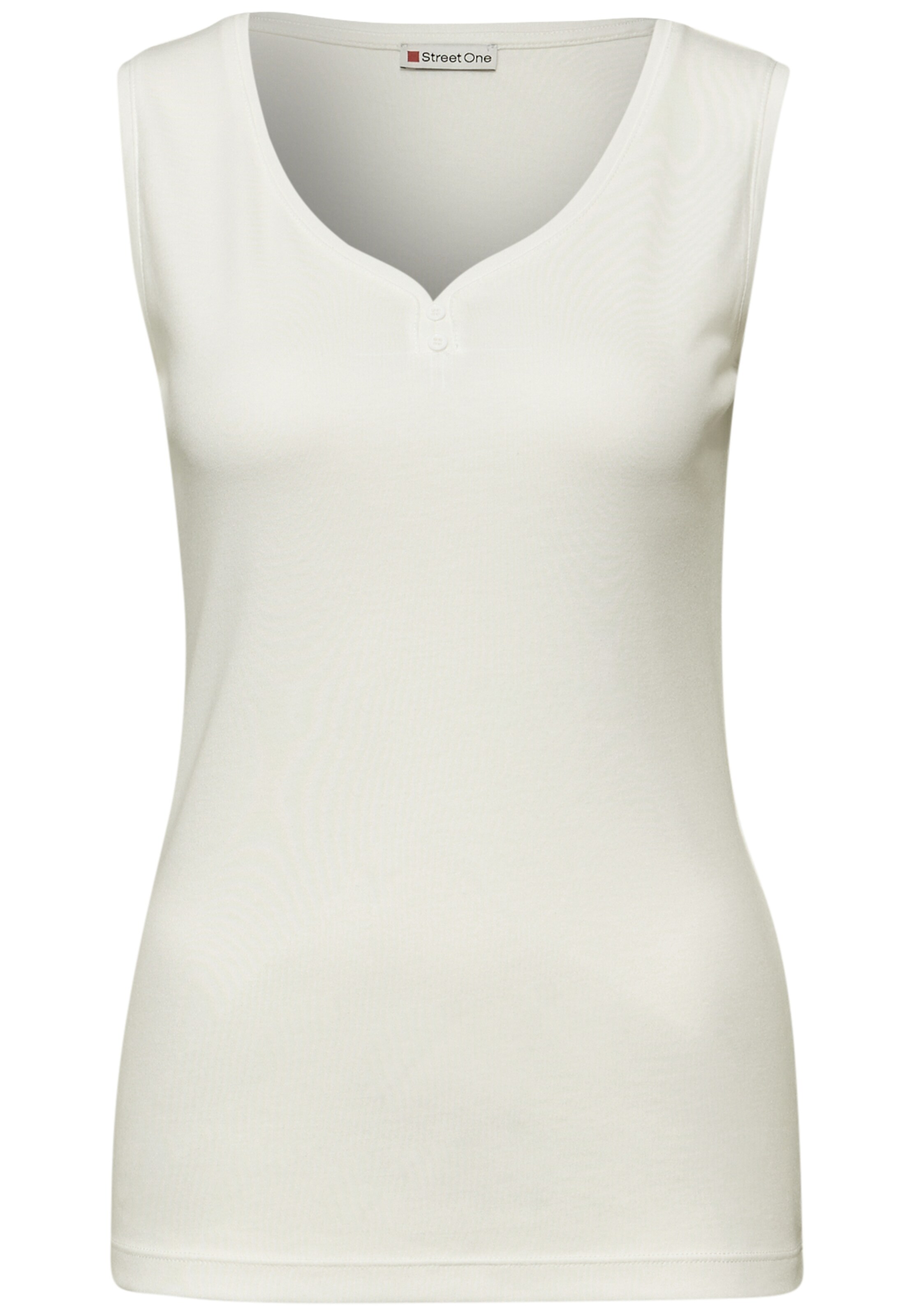 STREET ONE Top in White: front