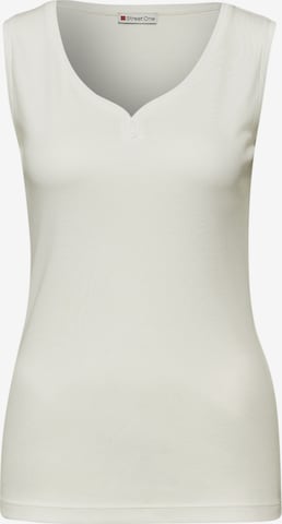 STREET ONE Top in White: front