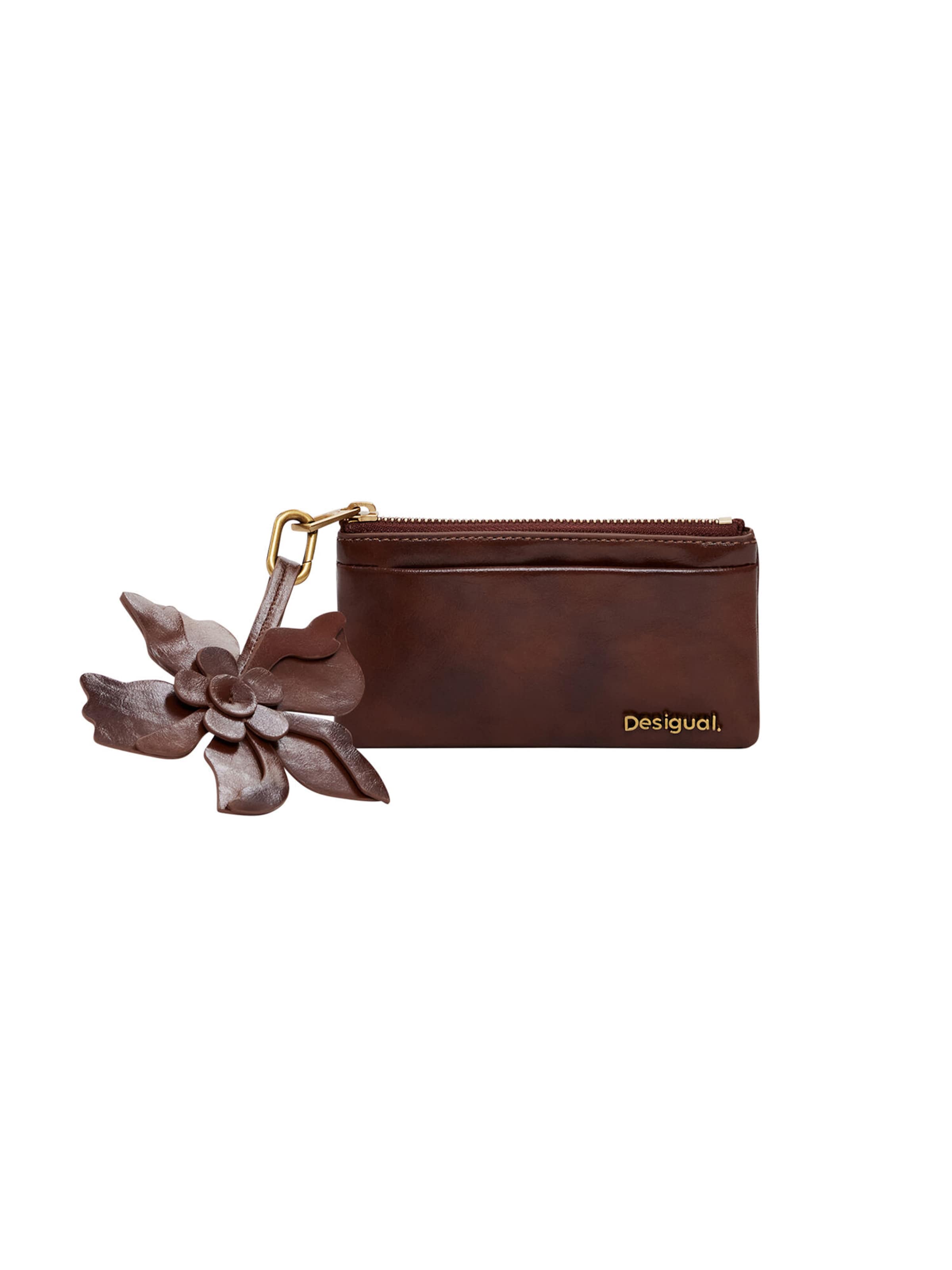 Desigual Portmonetka w kolorze brązowy: przód