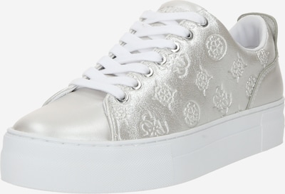 GUESS Baskets basses 'GIANELE4' en argent, Vue avec produit