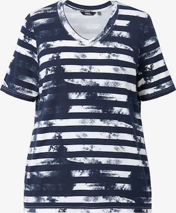 Ulla Popken Shirt in Blau: Vorderseite