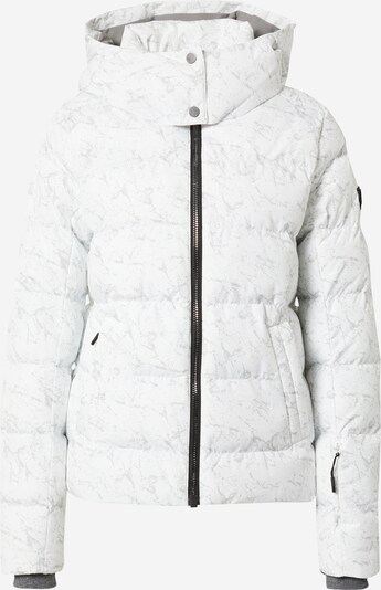 ZIENER Jacke in grau / weiß, Produktansicht