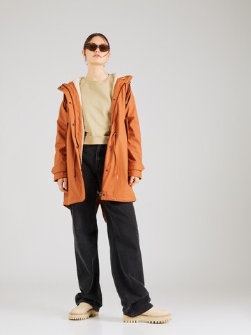 Derbe Raincoat 'Friese Tidaholm' in Brown