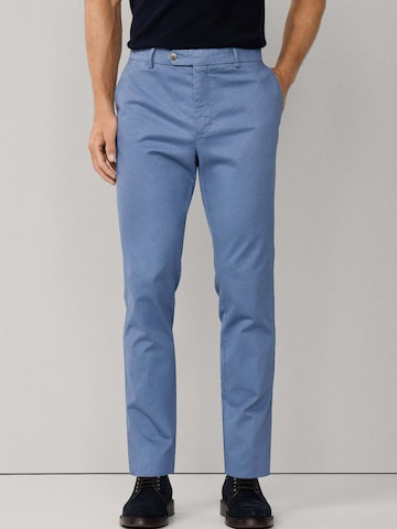 Hackett London Slimfit Chino 'Kensington' in Blauw: voorkant