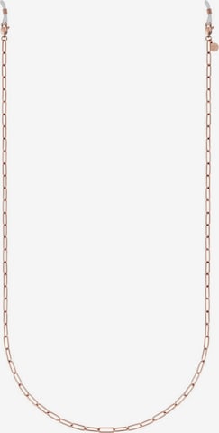 GOOD.designs Brillenkette in Bronze: Vorderseite