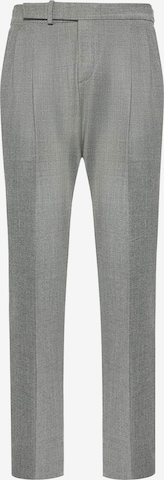 Regular Pantalon à pince Boggi Milano en gris : devant