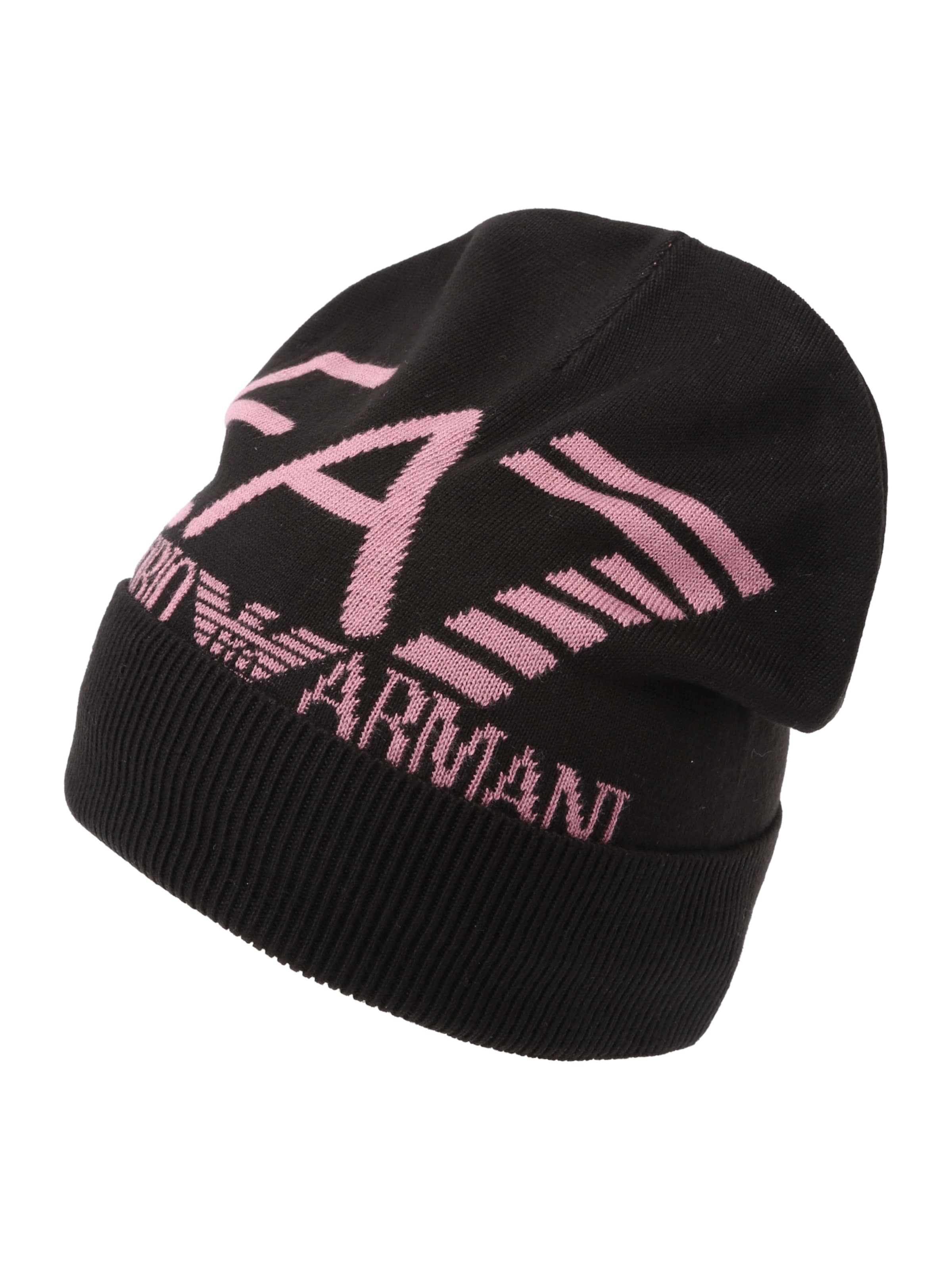 EA7 Emporio Armani Шапка в черно: отпред