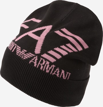 EA7 Emporio Armani Шапка в Черный: спереди
